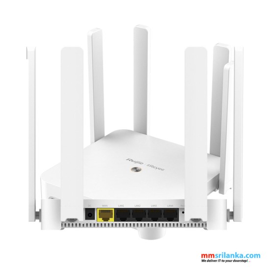 RUIJIE RG-EW1800GX PRO 1800M Wi-Fi 6 Dual-band Gigabit Mesh Router (3Y)